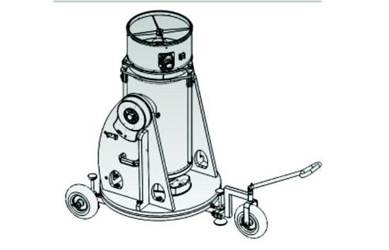 Trolley for DOB14" and 16"